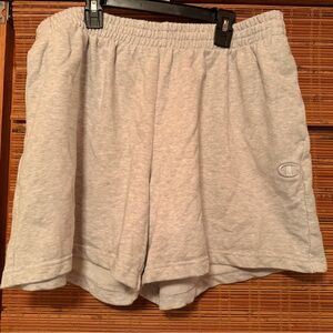 Champion Women's Athletic Light Gray Shorts
